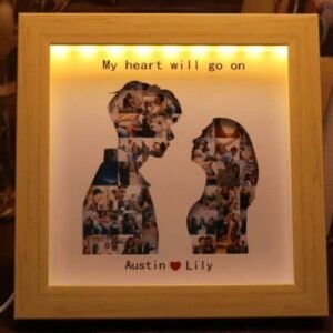 Madly Gift Personalised 3D Pop-up Lighting Photo Frame