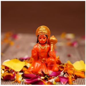 Bajranbali with Gadha Statue