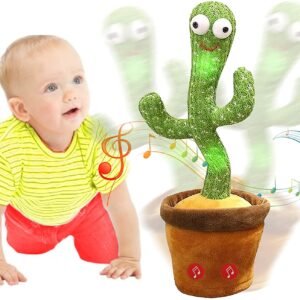 Dancing Cactus Toy: Electronic, Light-Up, Singing