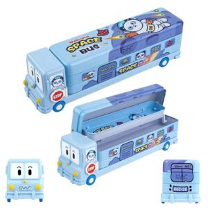Space School Bus Pencil Box