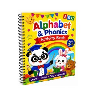 Alphabet & Phonics Activity Book for Kids Ages 3–12