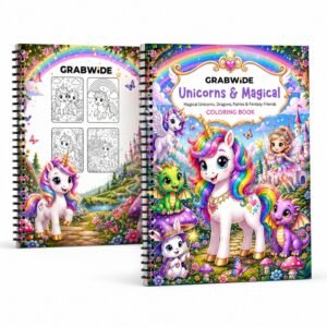 Unicorns & Magical Coloring Book – Fun Coloring Pages