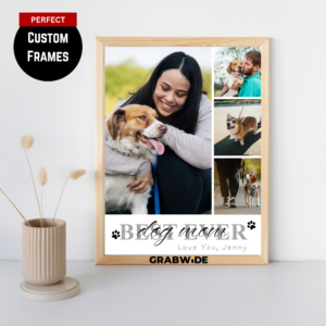 Grabwide Personalized Custom Dog & Cat Pet Photo Frame