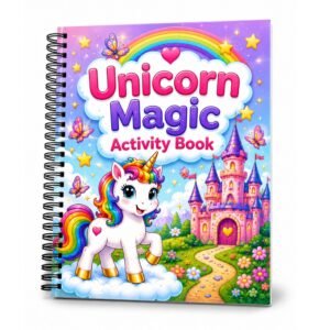 Unicorn Magic Activity Book for Kids Ages 4–12