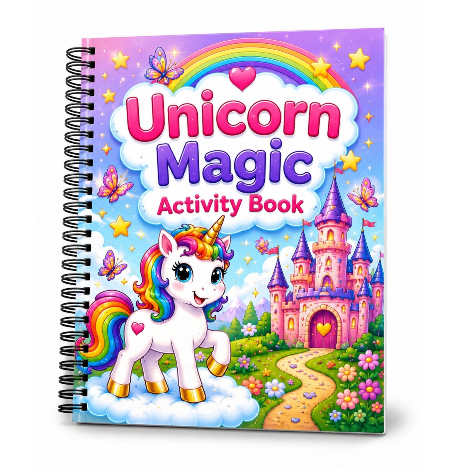 Unicorn Magic Activity Book for Kids Ages 4–12