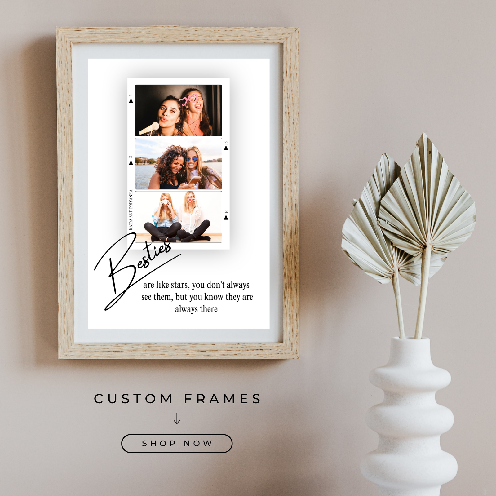 Grabwide Personalized Best Friend Photo Frame