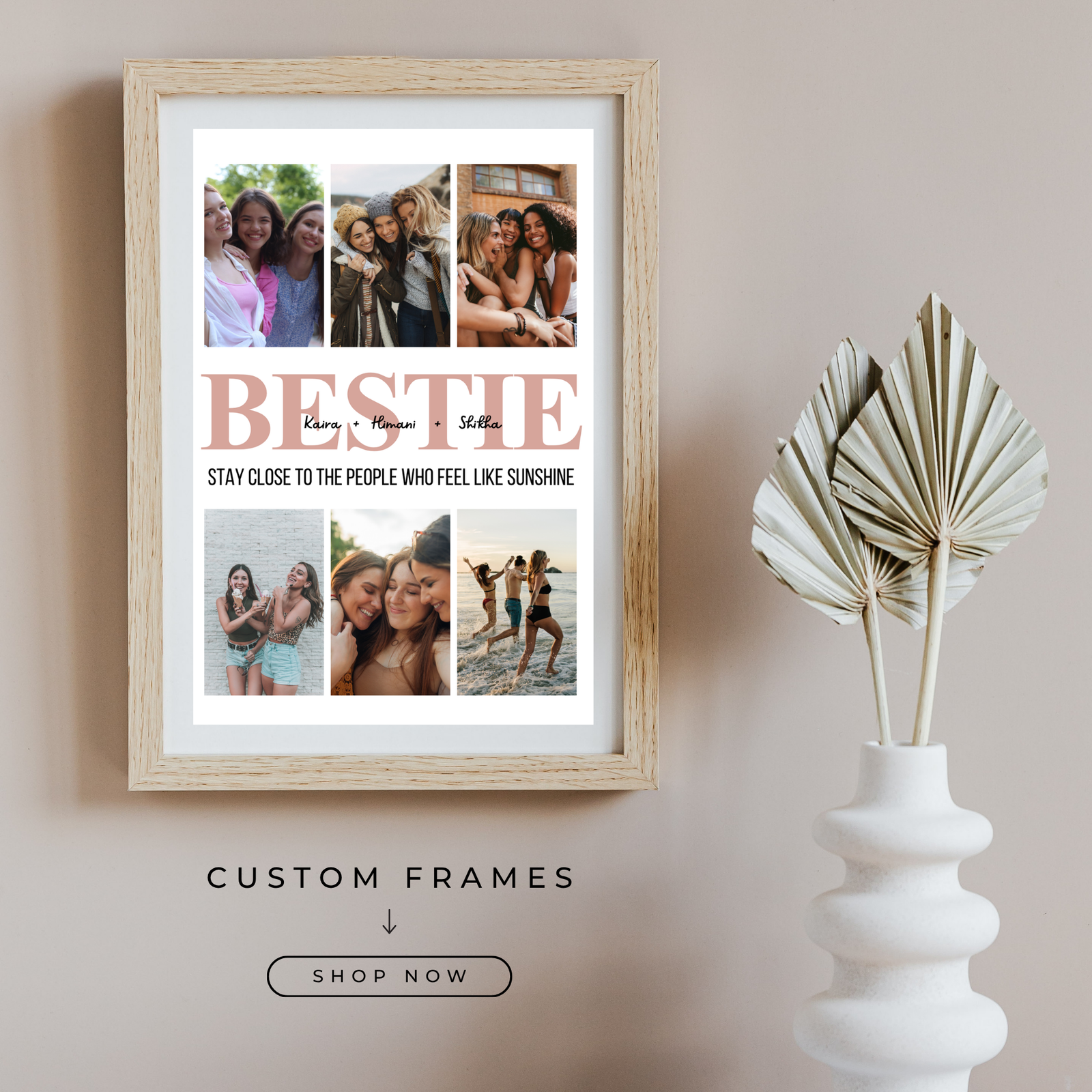 Grabwide Personalized Best Friends Photo Frame