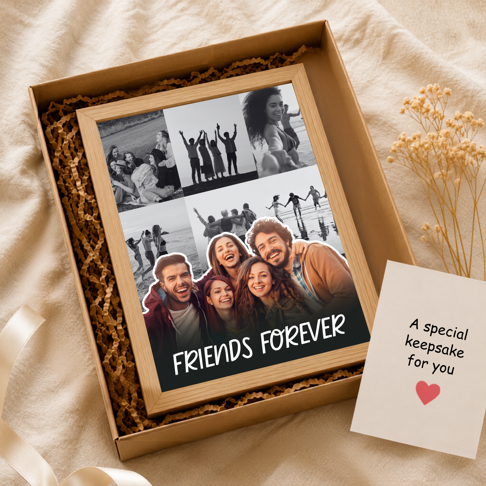 Grabwide Personalized Friends Forever Photo Frame