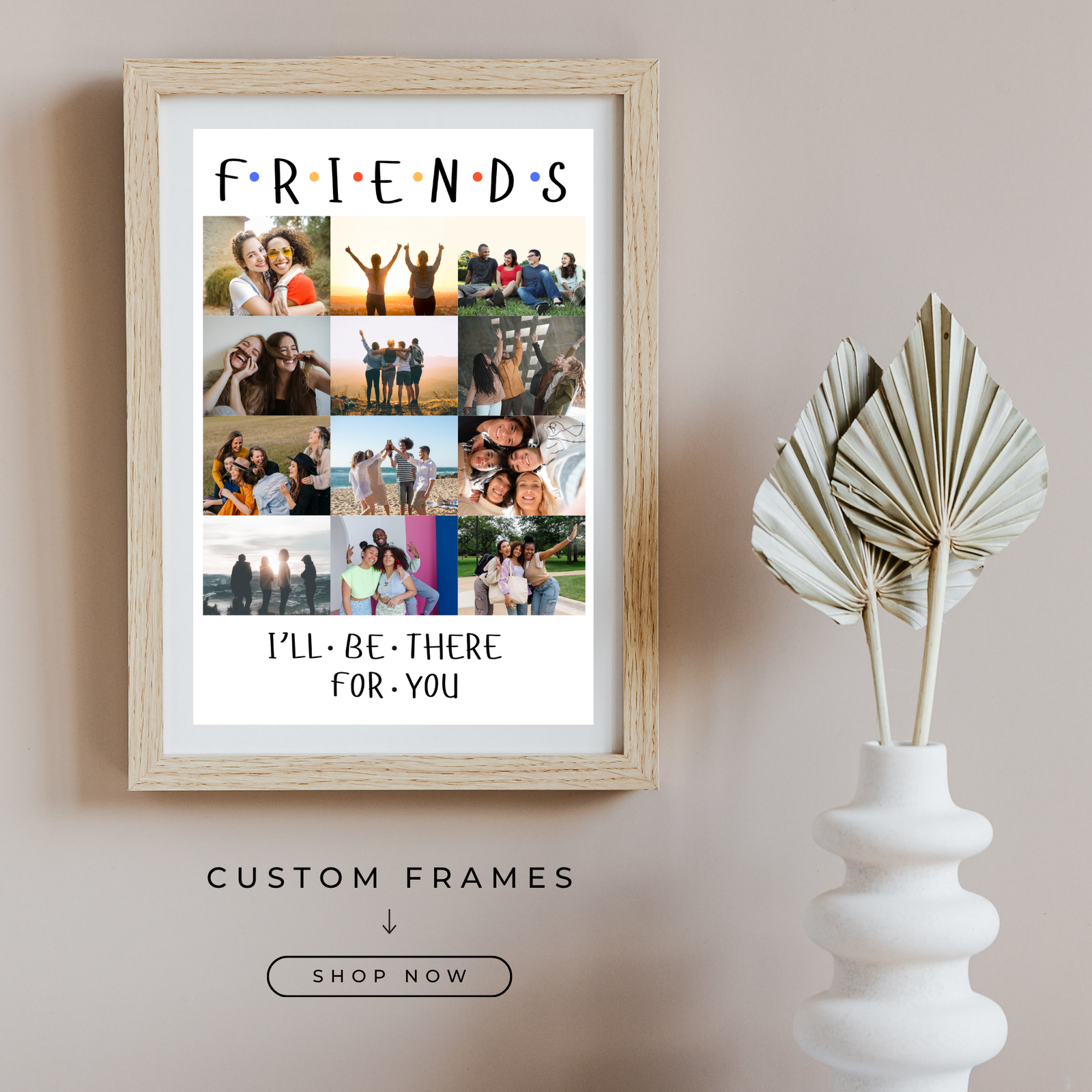 Grabwide Personalized Friends Photo Frame